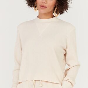 NWT MATE the Label Spencer Thermal Top, Size Medium